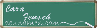 Cara Fensch Visitenkarte